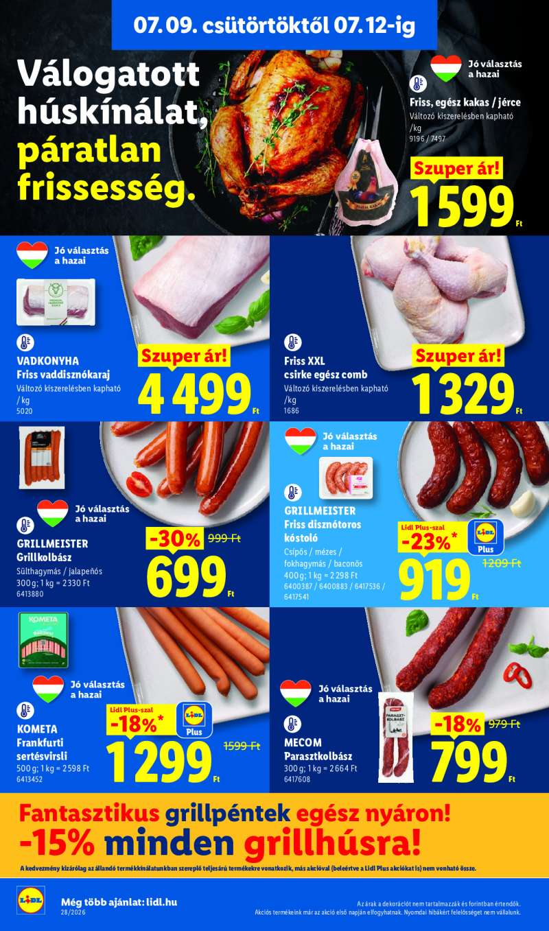 Lidl Érvényes 07.09-től 8 oldal