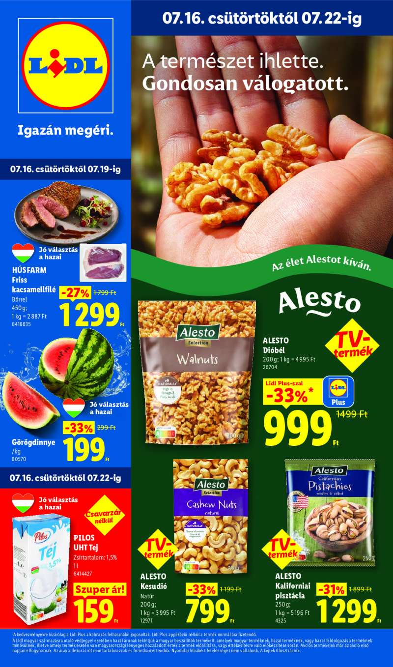 Lidl Érvényes 07.16-tól 1 oldal