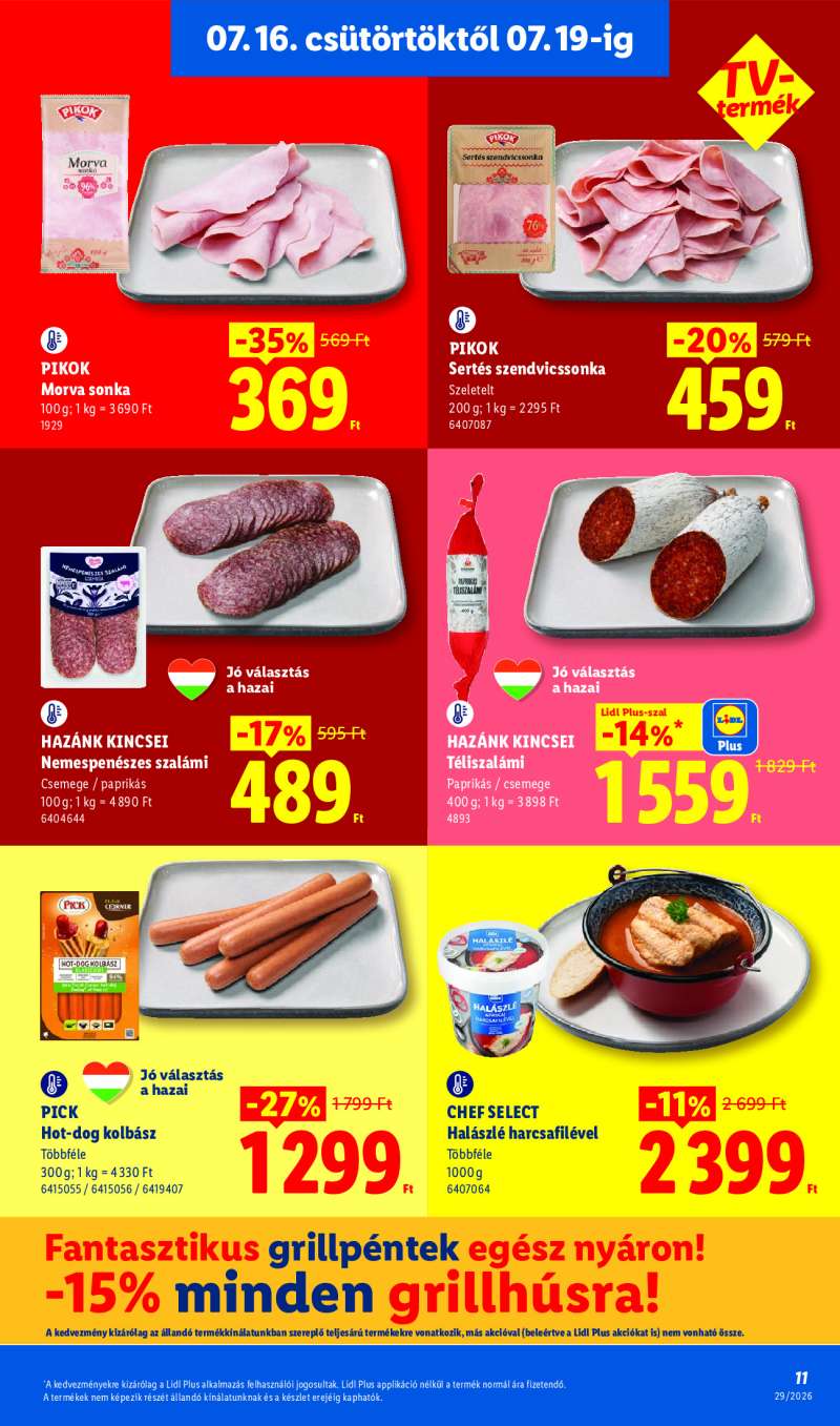 Lidl Érvényes 07.16-tól 11 oldal