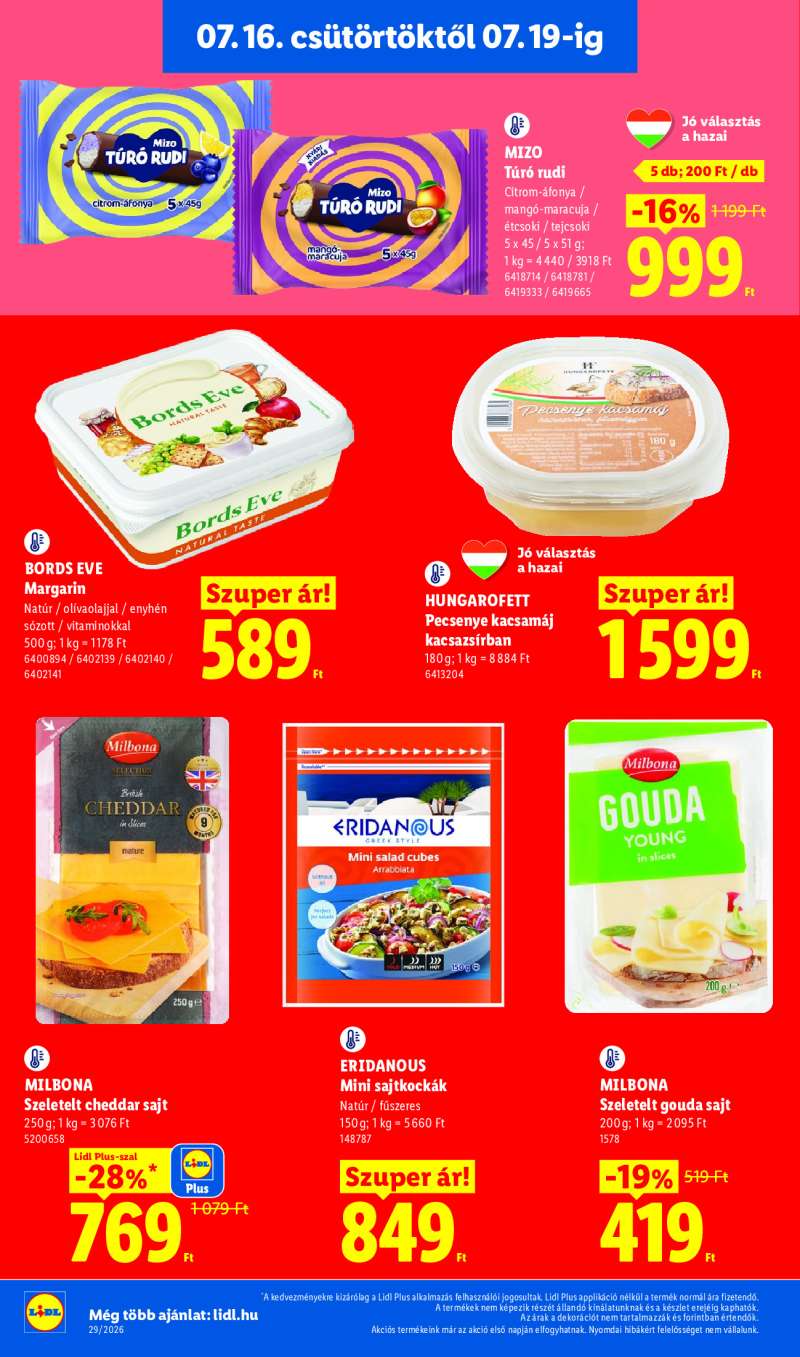 Lidl Érvényes 07.16-tól 14 oldal
