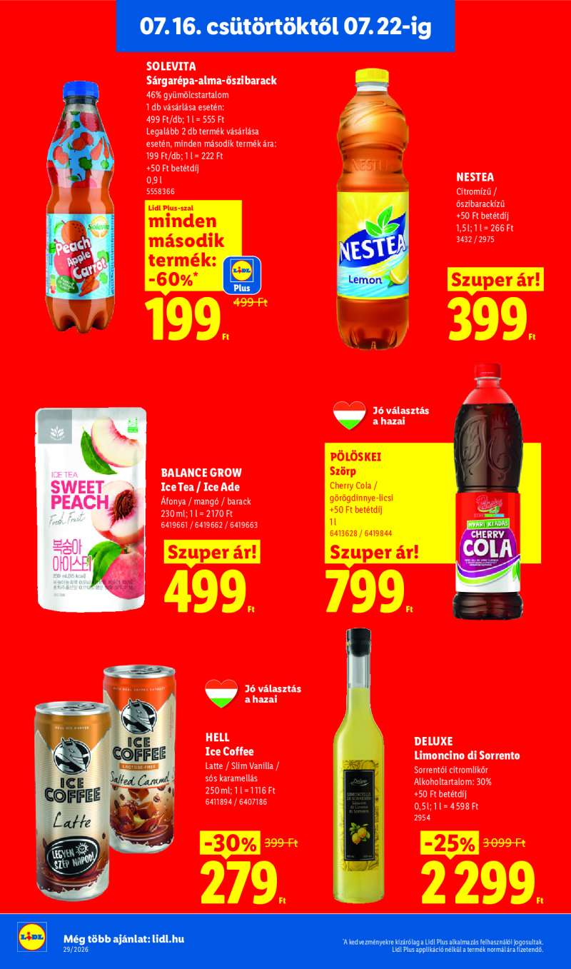 Lidl Érvényes 07.16-tól 20 oldal