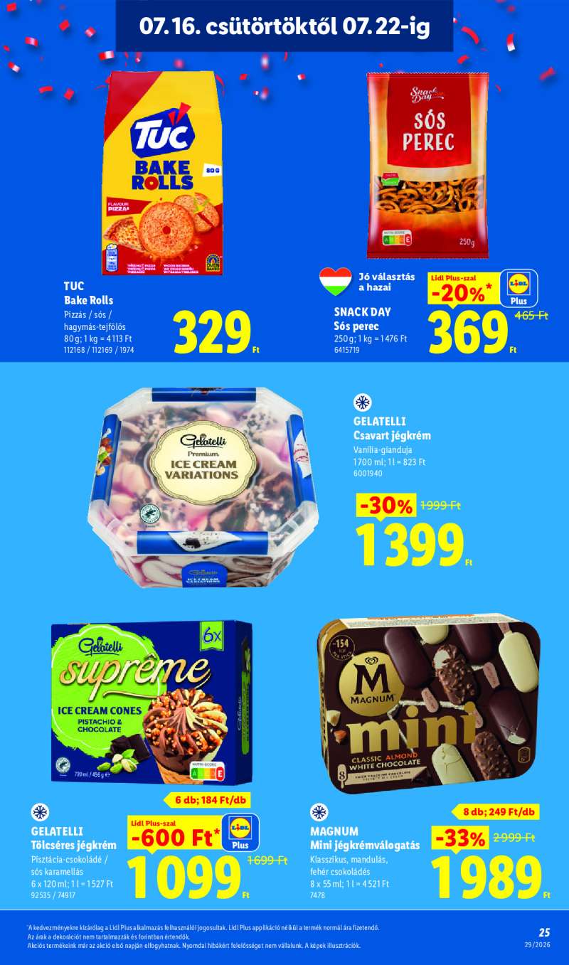 Lidl Érvényes 07.16-tól 25 oldal