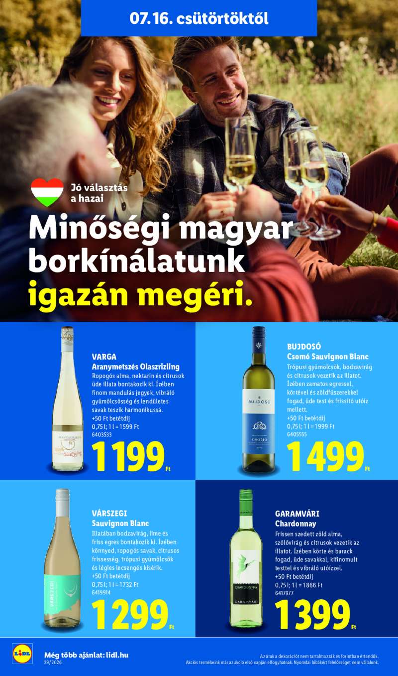 Lidl Érvényes 07.16-tól 30 oldal