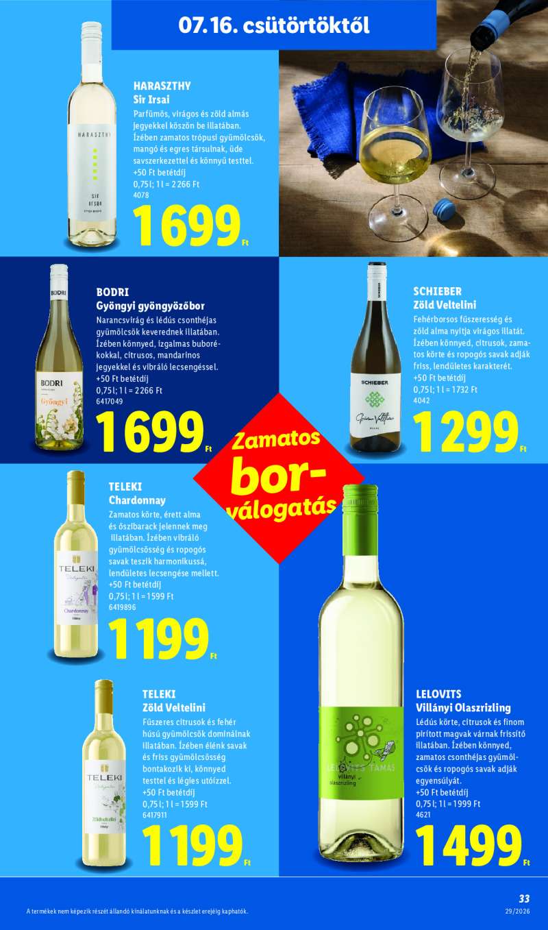 Lidl Érvényes 07.16-tól 33 oldal