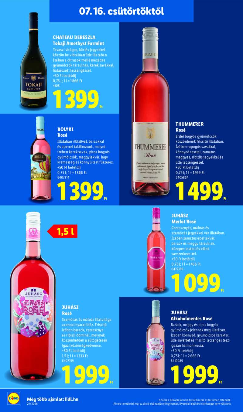 Lidl Érvényes 07.16-tól 34 oldal