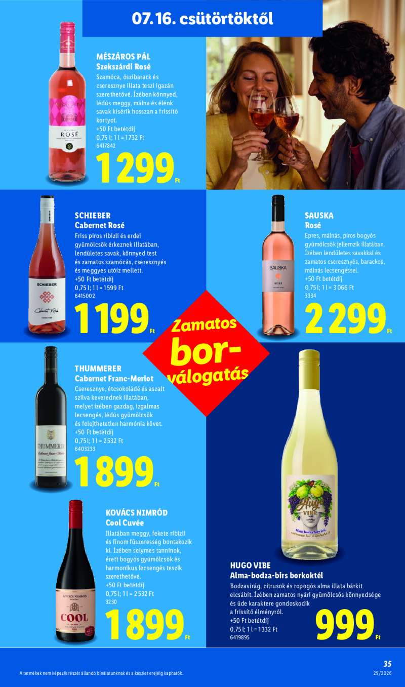 Lidl Érvényes 07.16-tól 35 oldal