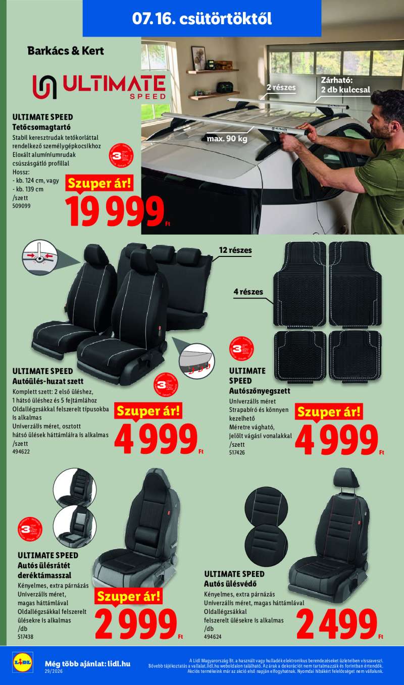 Lidl Érvényes 07.16-tól 40 oldal