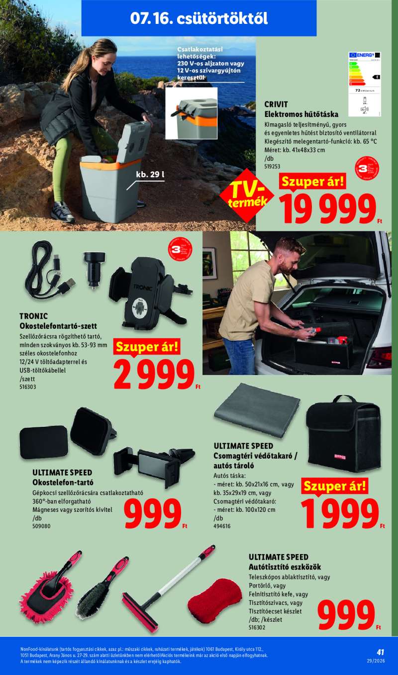 Lidl Érvényes 07.16-tól 41 oldal