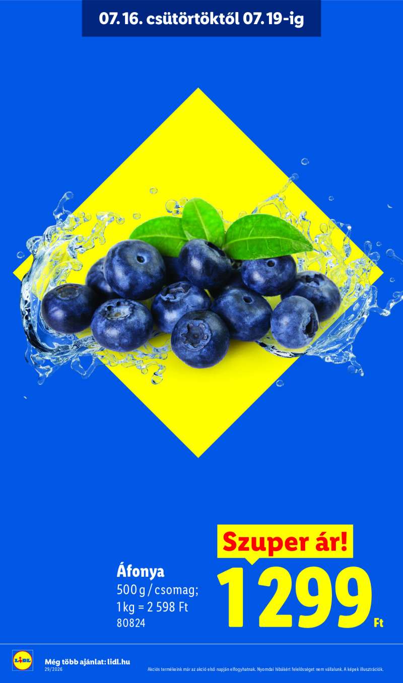 Lidl Érvényes 07.16-tól 6 oldal