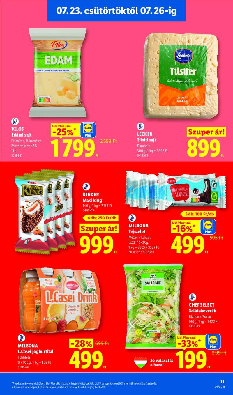 Lidl Érvényes 07.23-tól 11 oldal