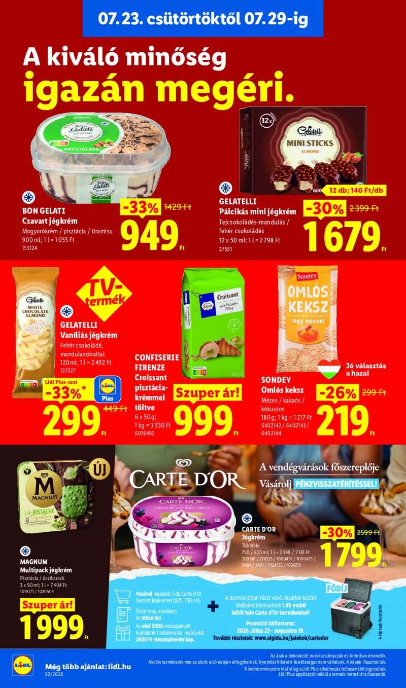 Lidl Érvényes 07.23-tól 12 oldal