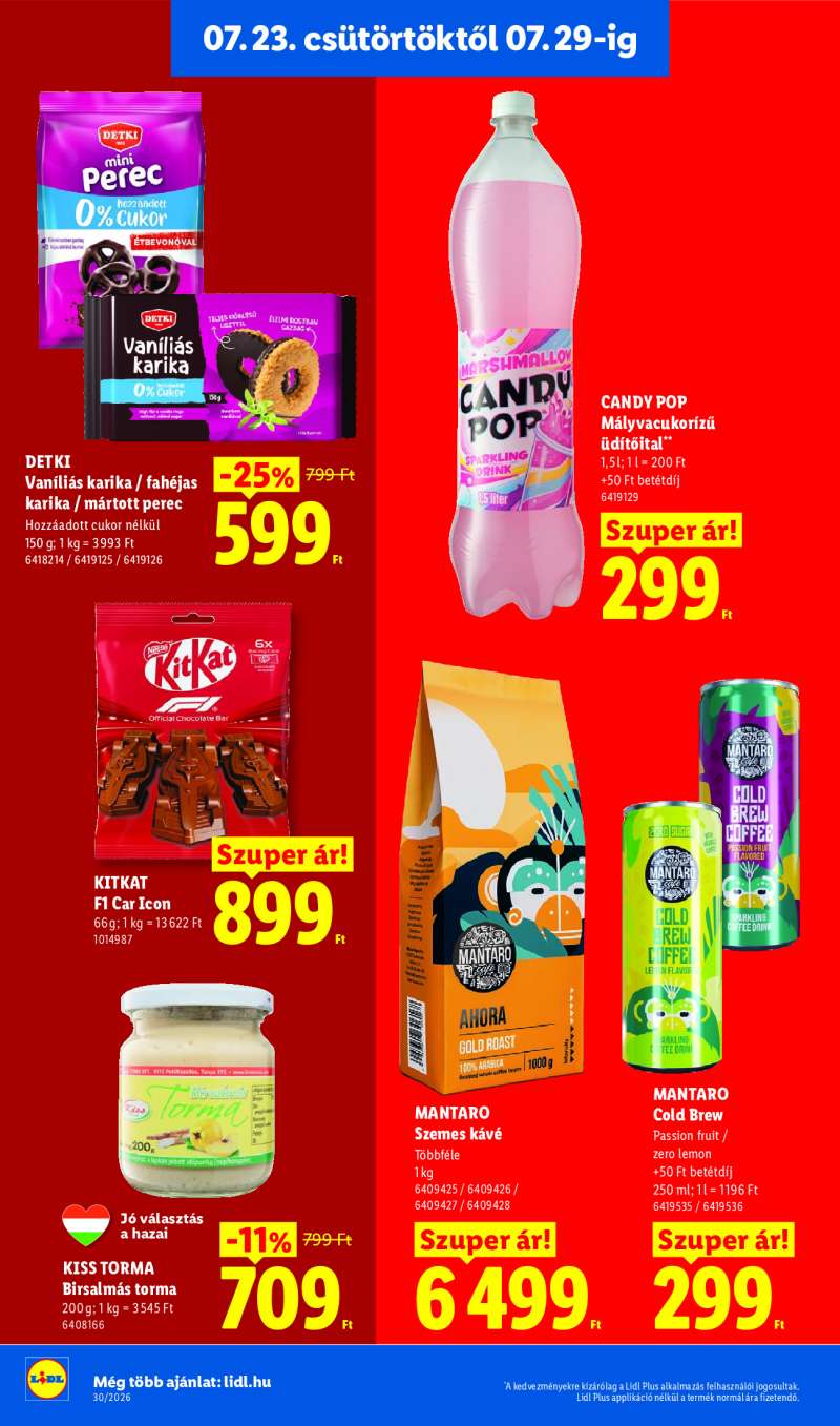 Lidl Érvényes 07.23-tól 16 oldal
