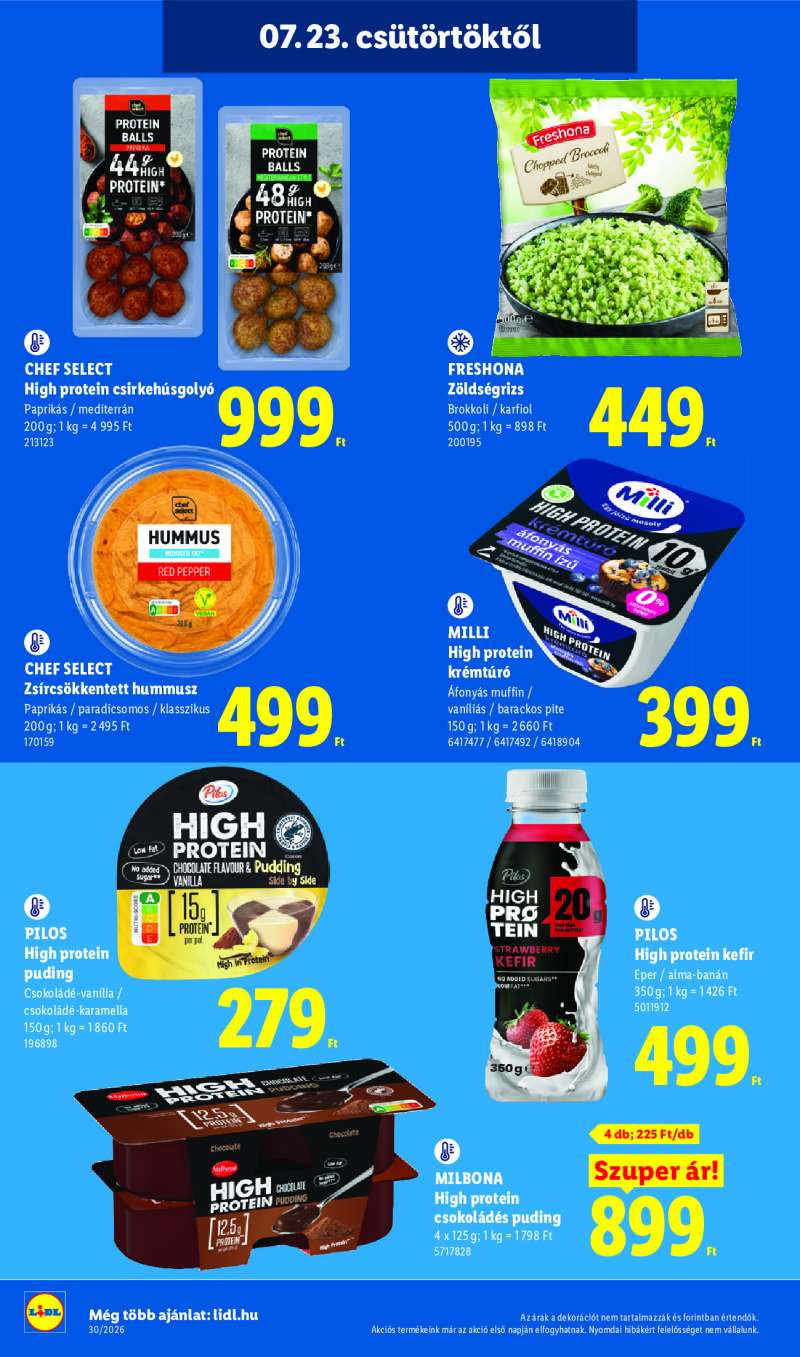 Lidl Érvényes 07.23-tól 22 oldal
