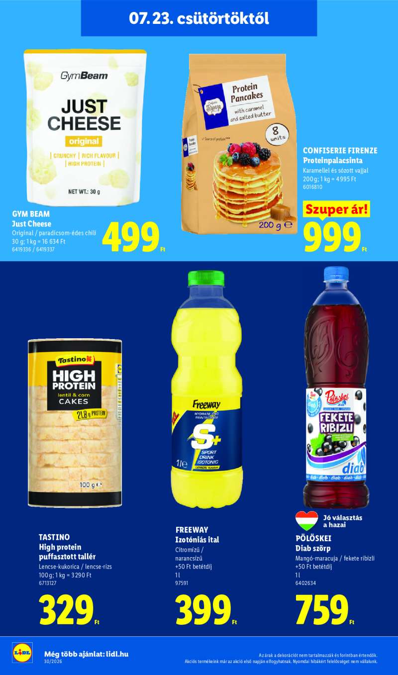 Lidl Érvényes 07.23-tól 24 oldal