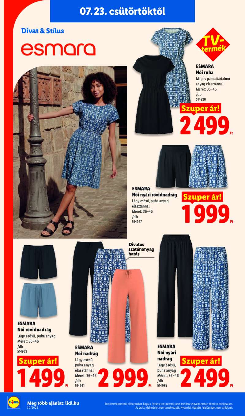 Lidl Érvényes 07.23-tól 28 oldal