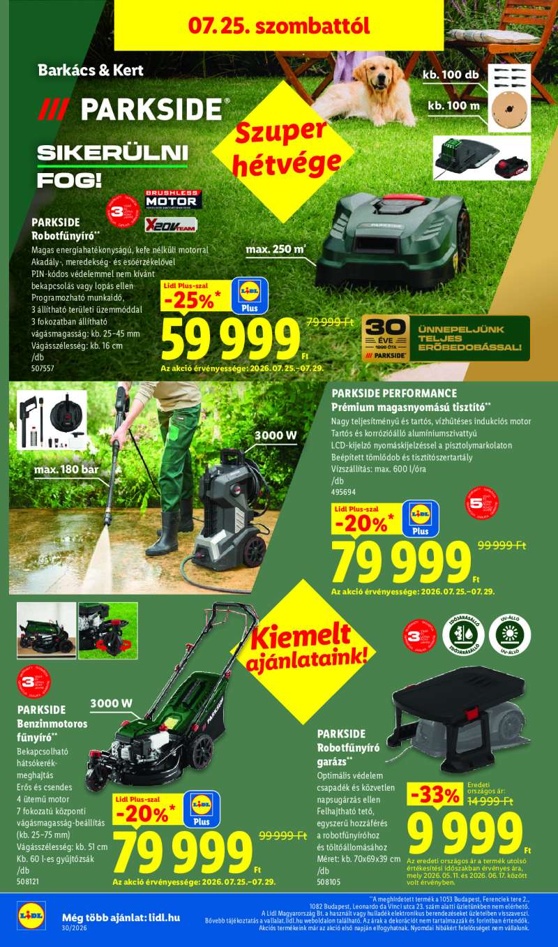 Lidl Érvényes 07.23-tól 44 oldal