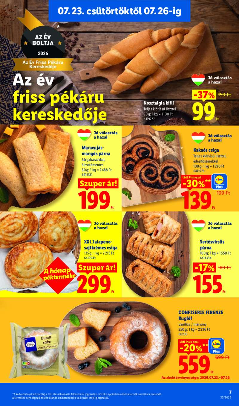 Lidl Érvényes 07.23-tól 7 oldal