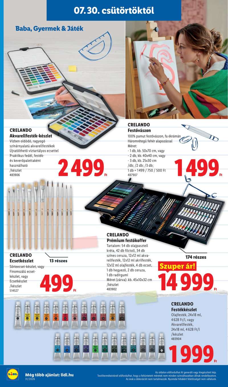 Lidl Akciós Újság Iskolakezdés 12 oldal
