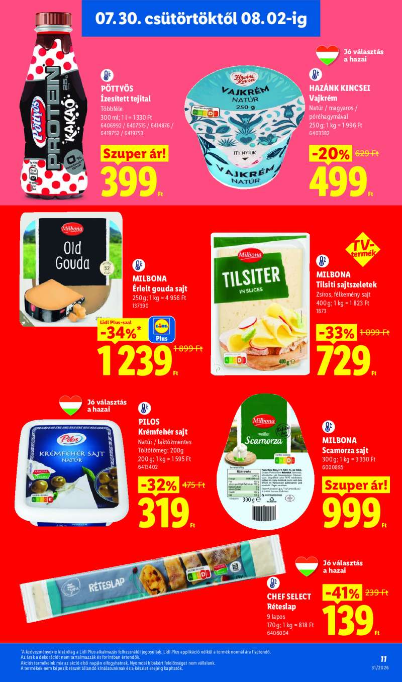 Lidl Érvényes 07.30-tól 11 oldal