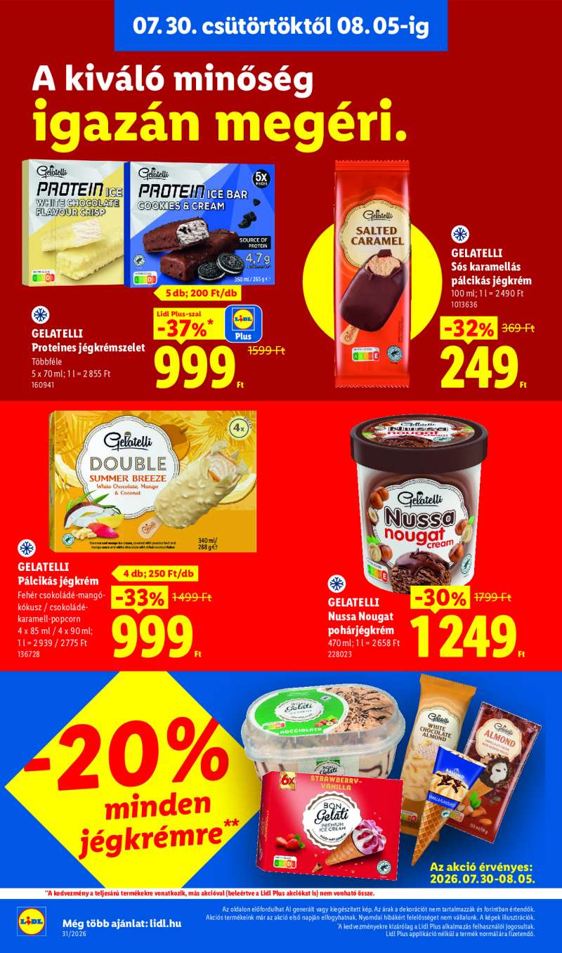 Lidl Érvényes 07.30-tól 12 oldal
