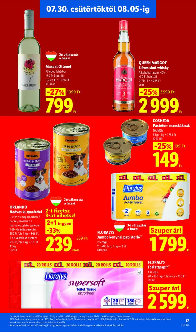 Lidl Érvényes 07.30-tól 17 oldal