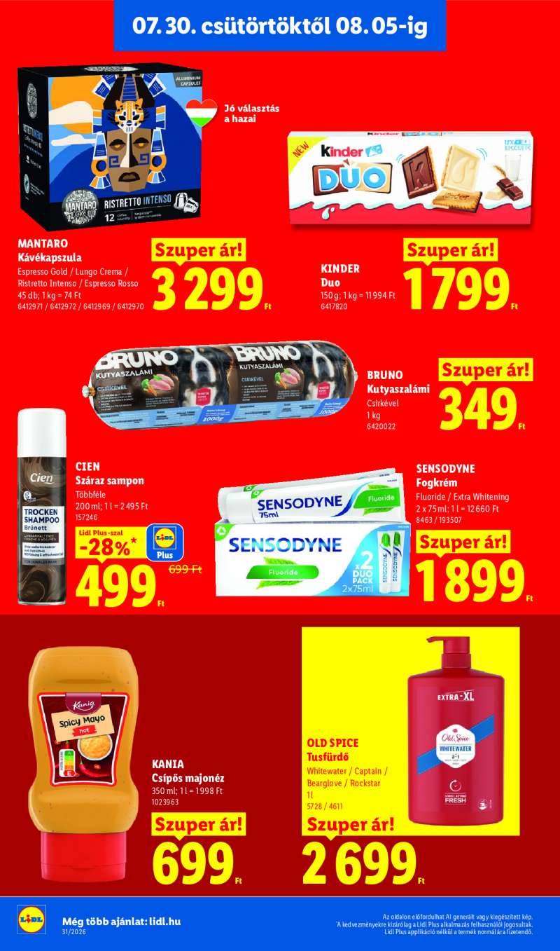 Lidl Érvényes 07.30-tól 18 oldal
