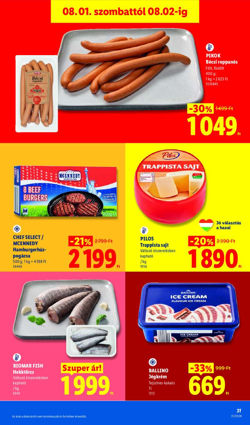 Lidl Érvényes 07.30-tól 31 oldal