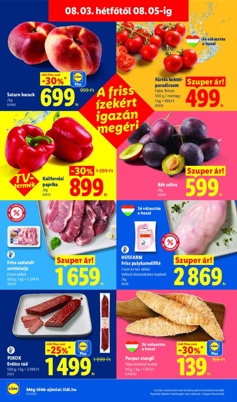 Lidl Érvényes 07.30-tól 44 oldal