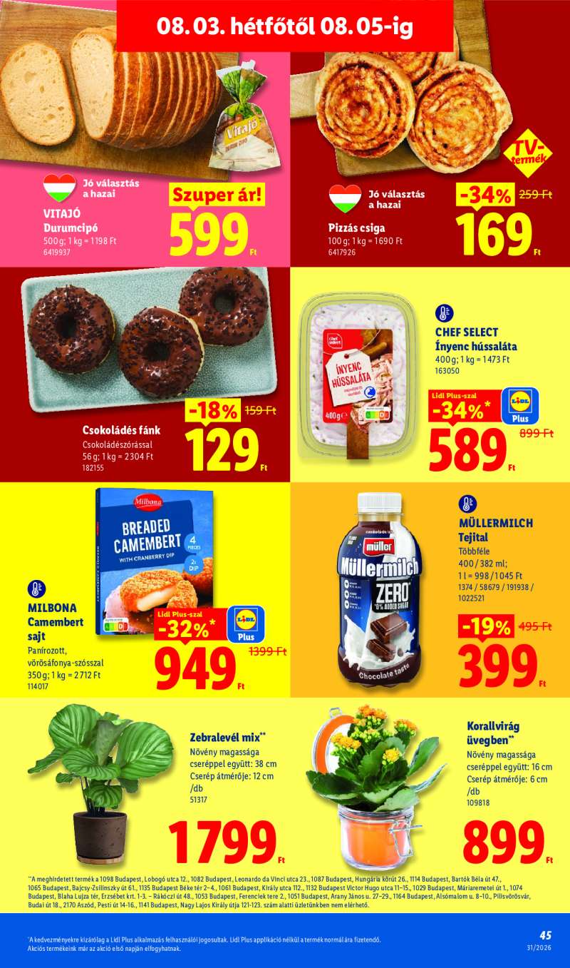 Lidl Érvényes 07.30-tól 45 oldal