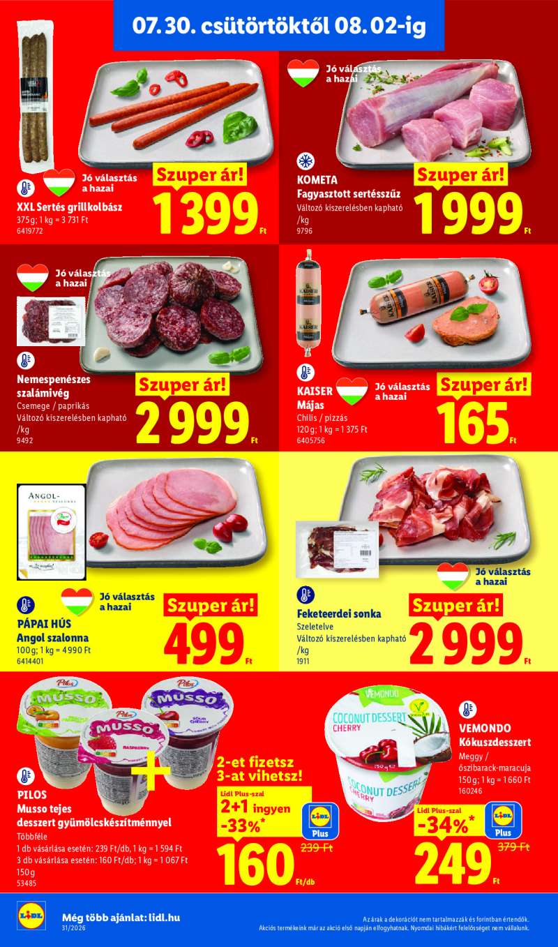 Lidl Érvényes 07.30-tól 8 oldal