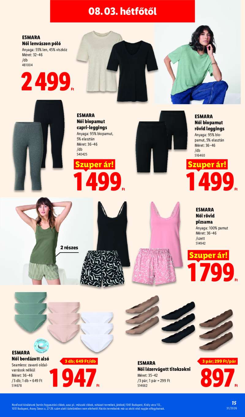 Lidl Érvényes 08.01-től 15 oldal