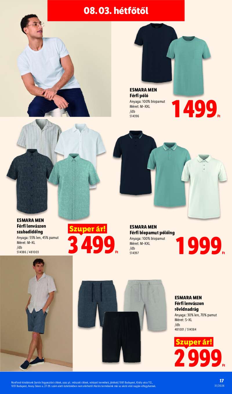 Lidl Érvényes 08.01-től 17 oldal