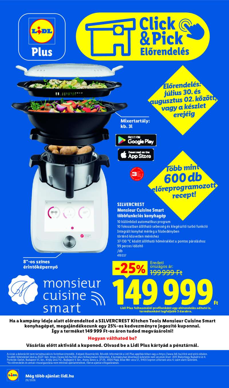 Lidl Érvényes 08.01-től 4 oldal