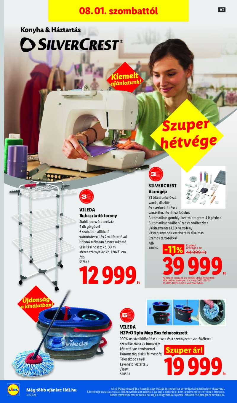 Lidl Érvényes 08.01-től 6 oldal