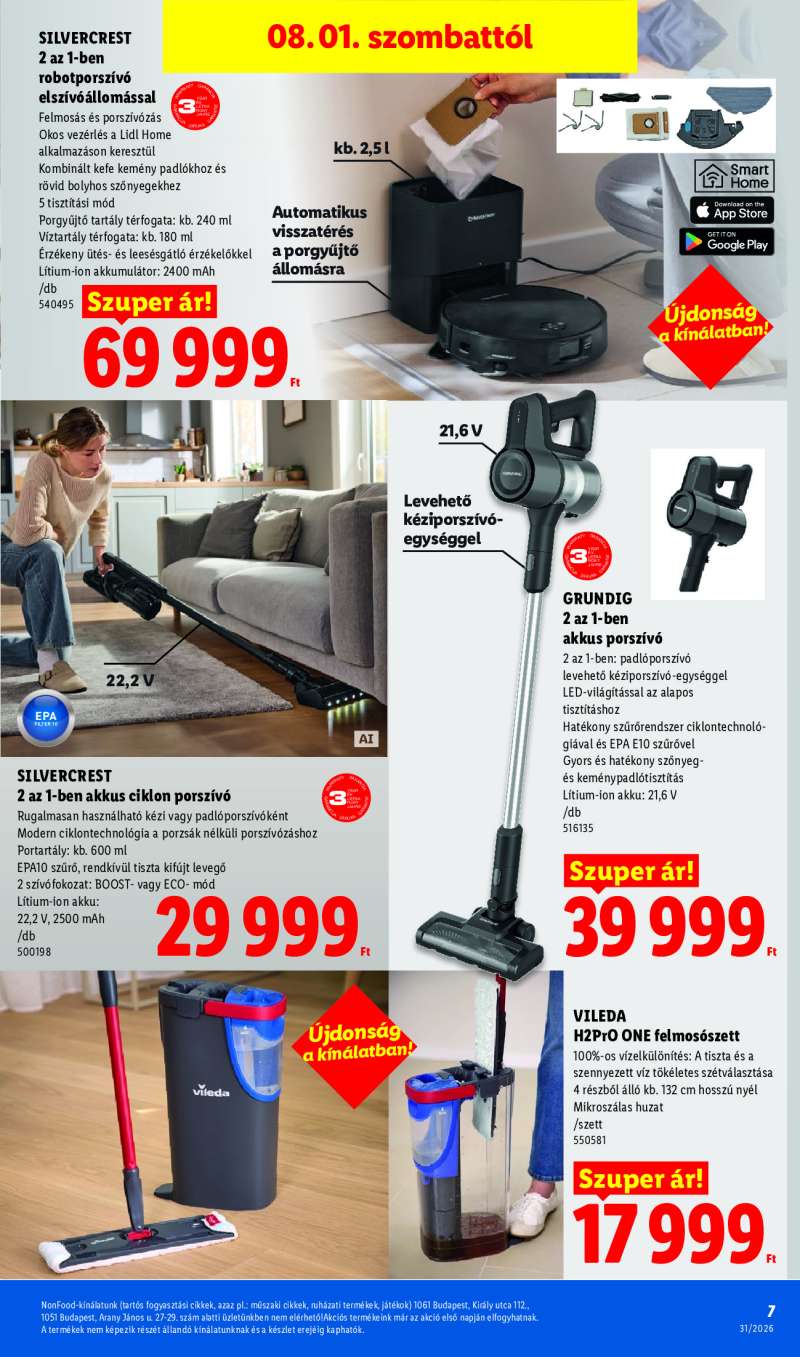 Lidl Érvényes 08.01-től 7 oldal