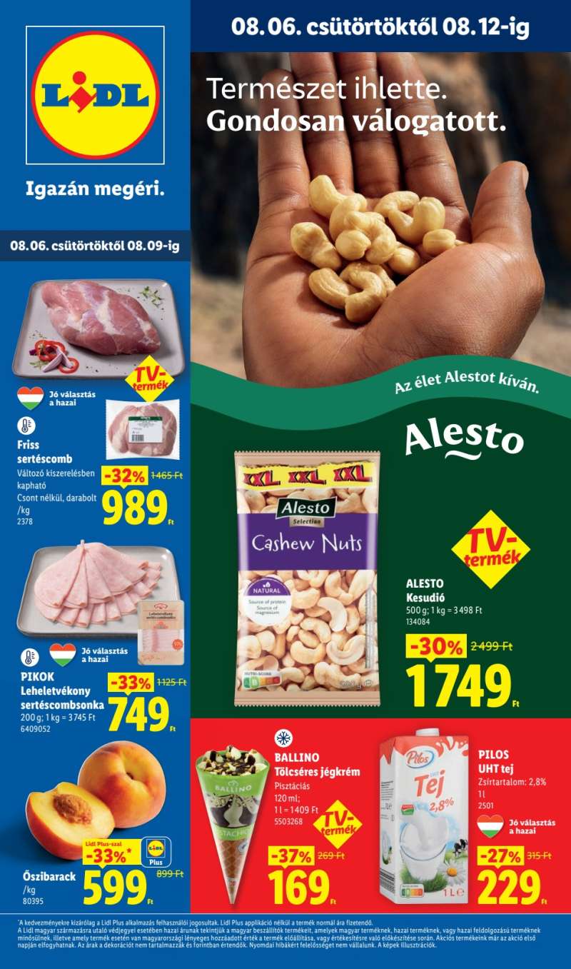 Lidl Akciós Újság 1 oldal