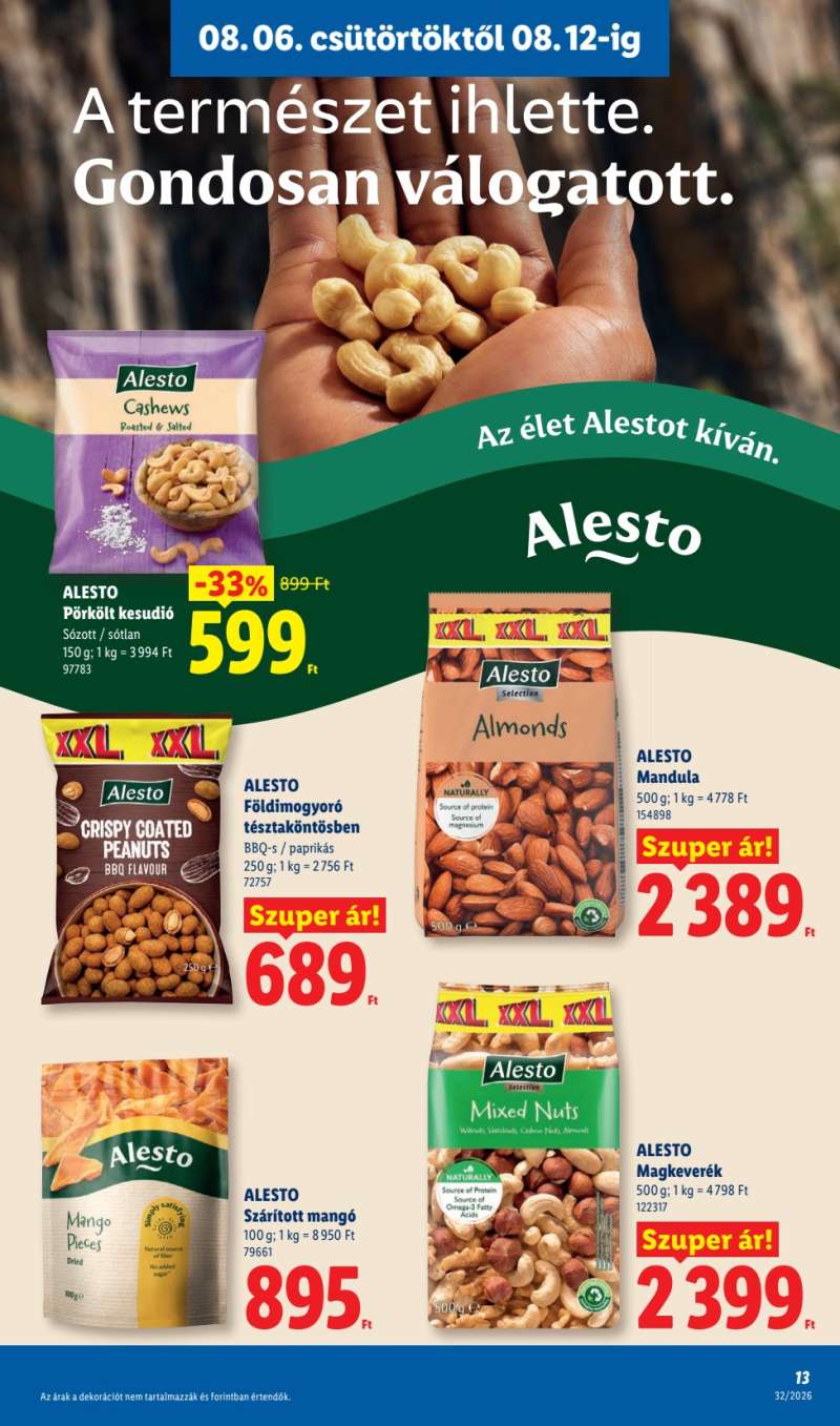 Lidl Akciós Újság 13 oldal
