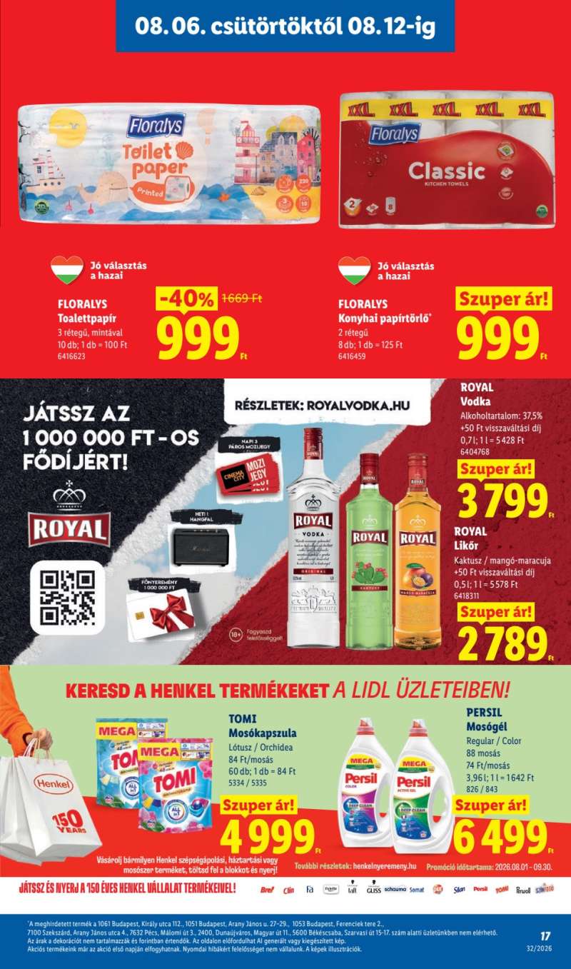 Lidl Akciós Újság 17 oldal