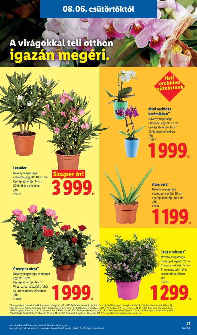 Lidl Akciós Újság 25 oldal