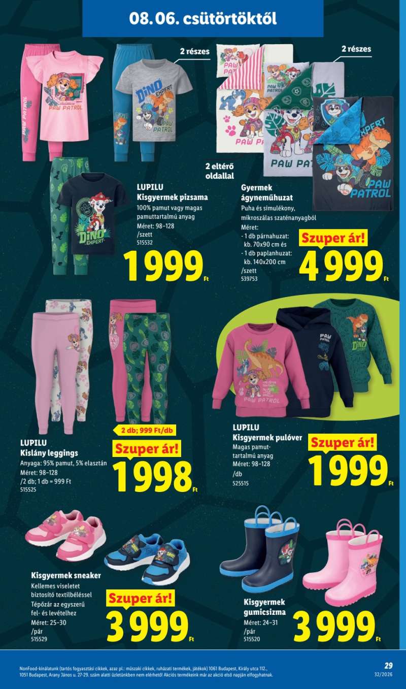 Lidl Akciós Újság 29 oldal