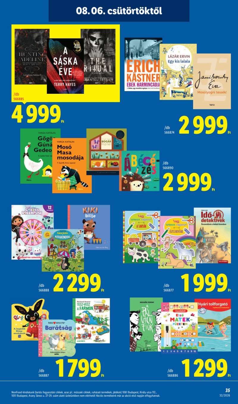 Lidl Akciós Újság 35 oldal