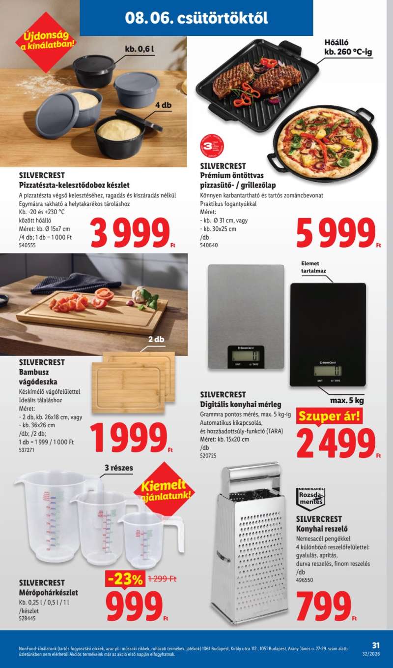 Lidl Akciós Újság 40 oldal