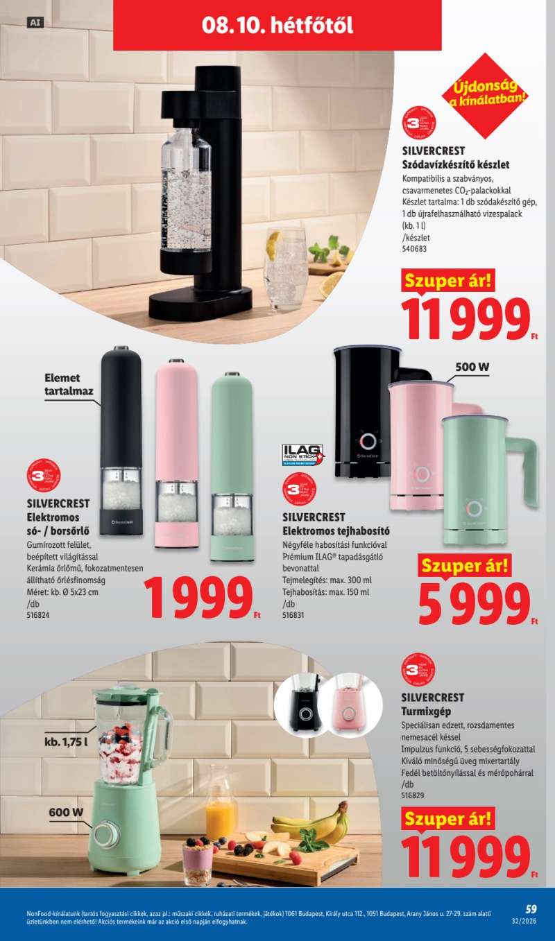 Lidl Akciós Újság 59 oldal