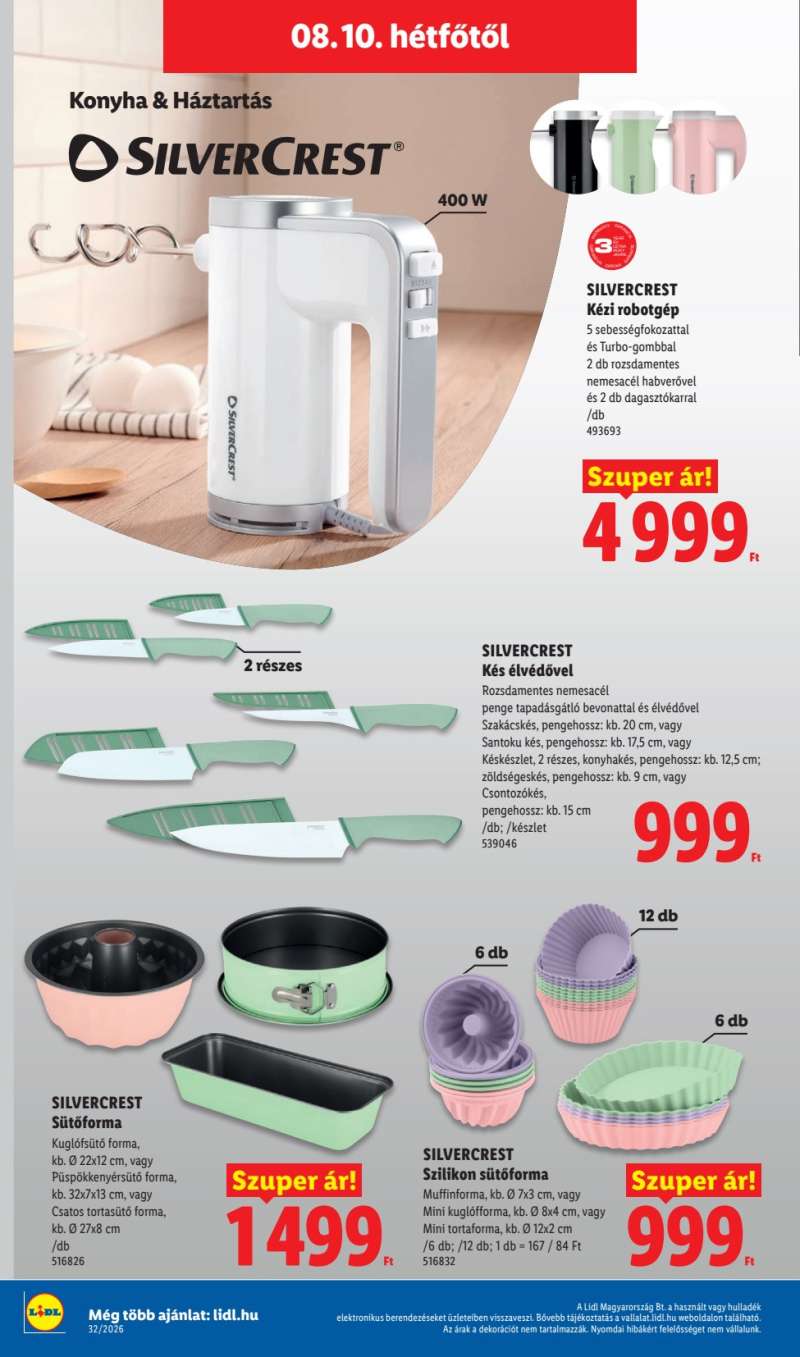 Lidl Akciós Újság 60 oldal