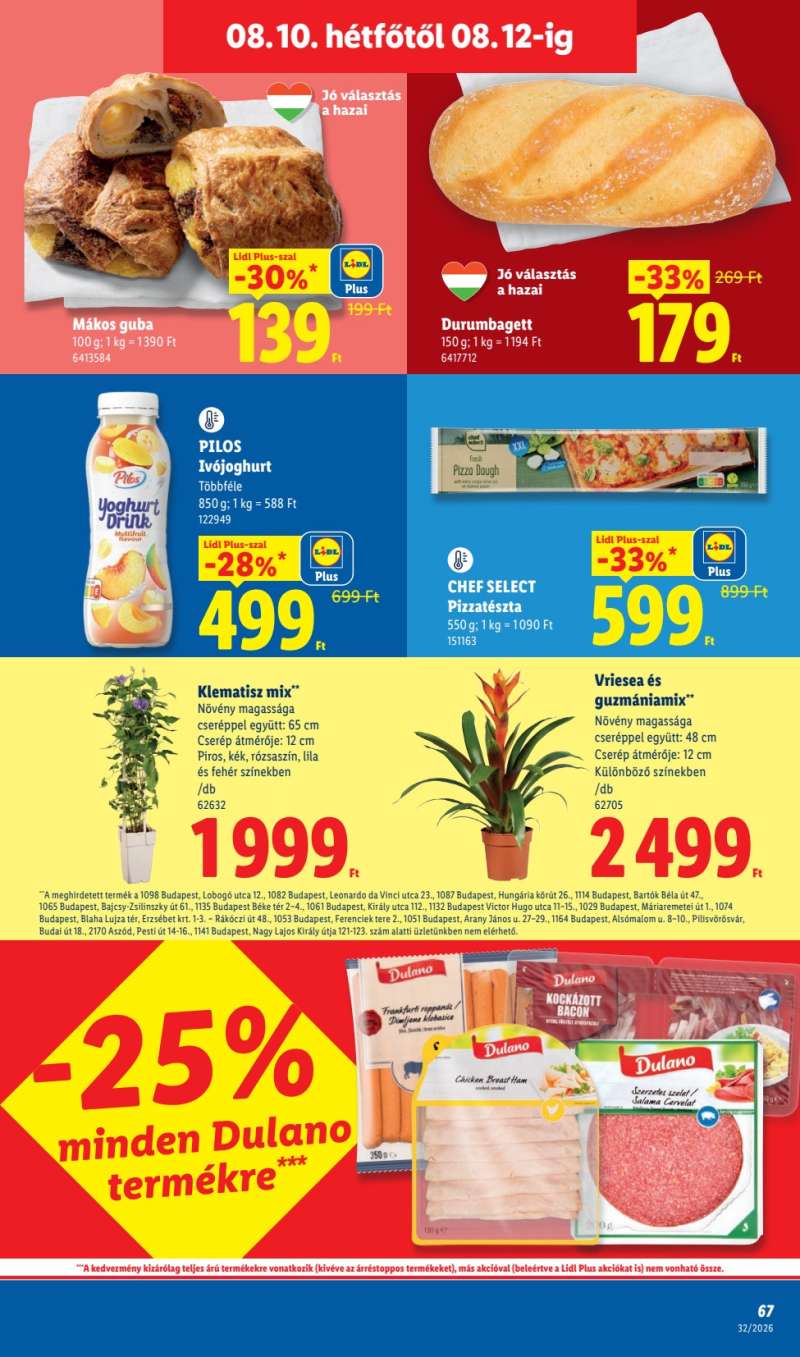 Lidl Akciós Újság 67 oldal