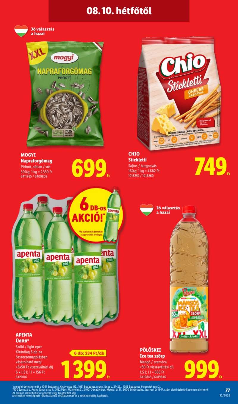 Lidl Akciós Újság 77 oldal