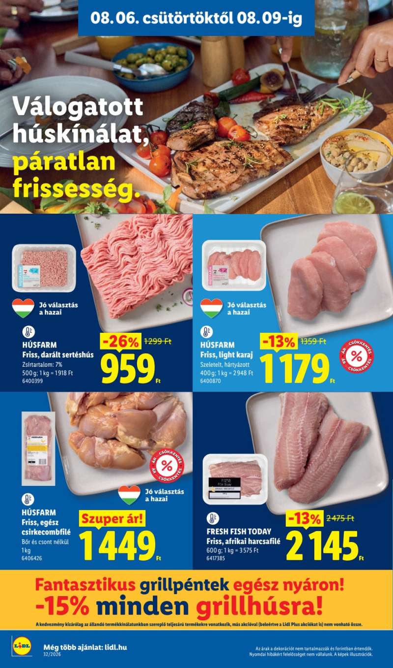 Lidl Akciós Újság 8 oldal