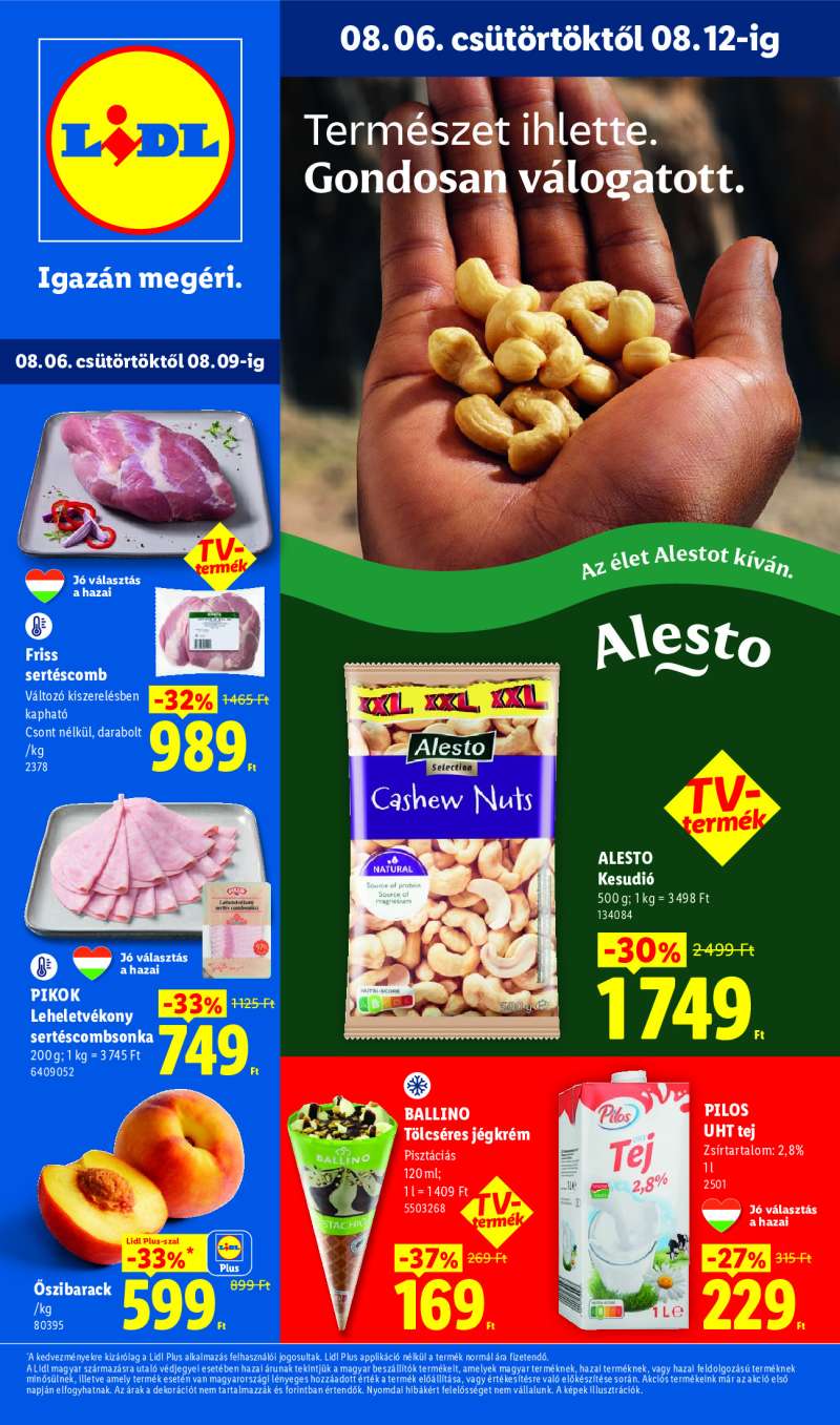 Lidl Érvényes 08.06-tól 1 oldal