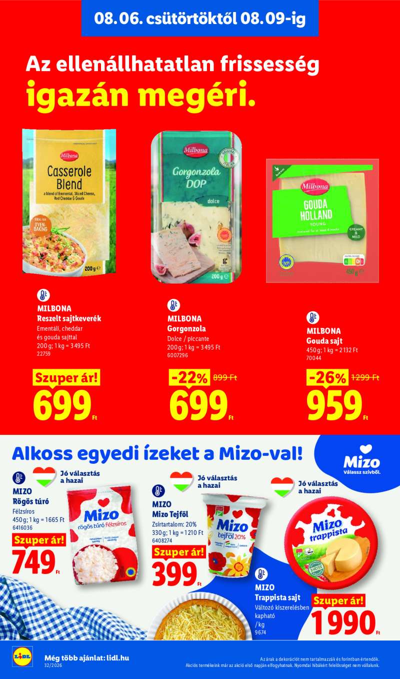 Lidl Érvényes 08.06-tól 10 oldal
