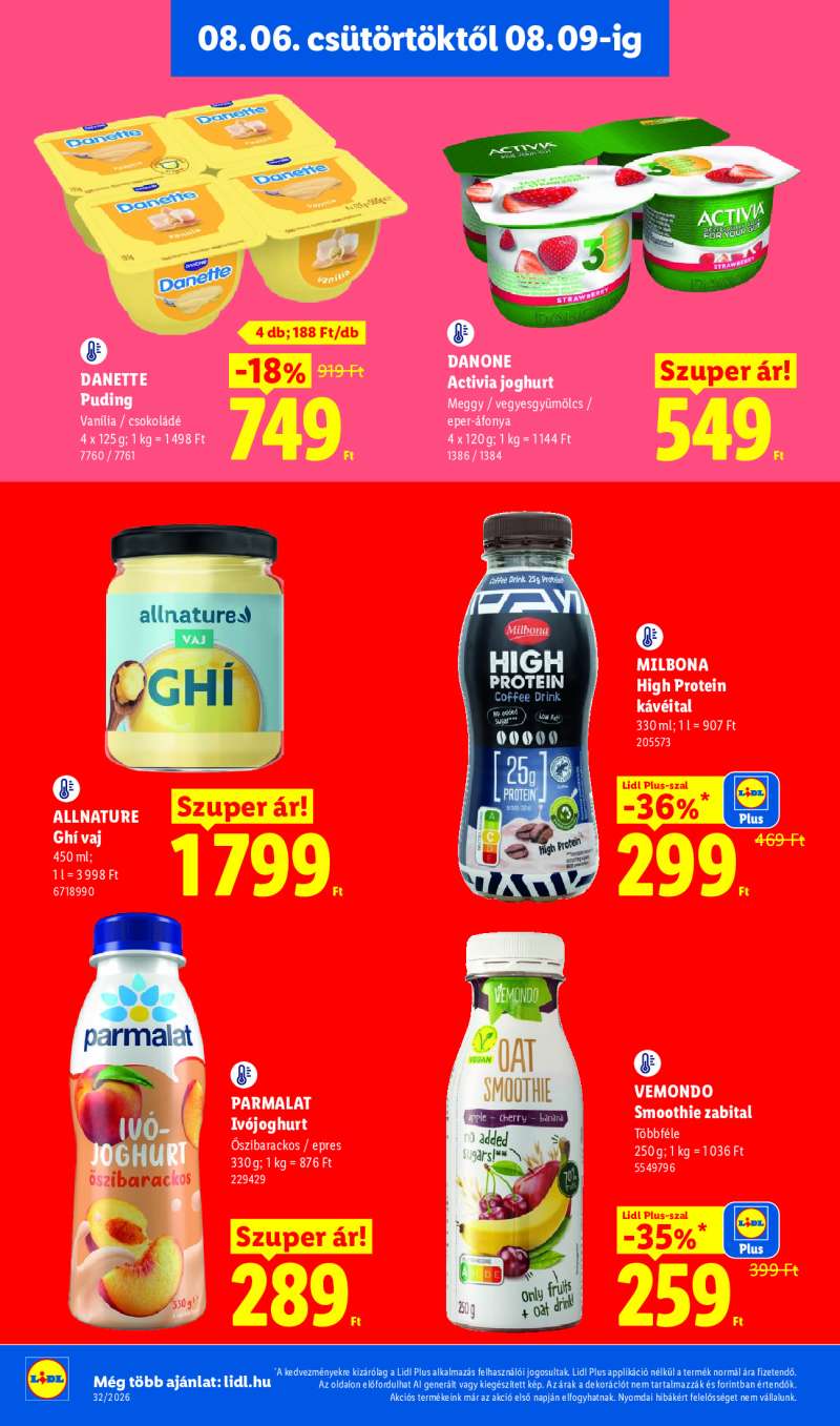Lidl Érvényes 08.06-tól 12 oldal